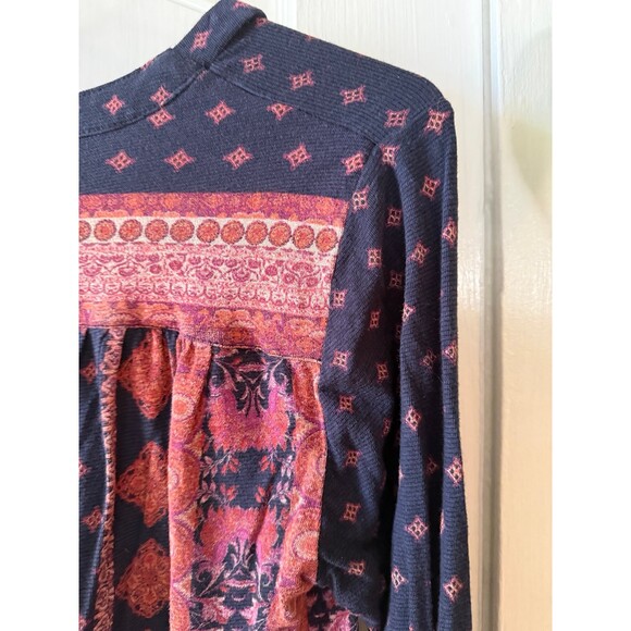 Lucky brand women’s size medium BoHo blouse - Picture 7 of 8